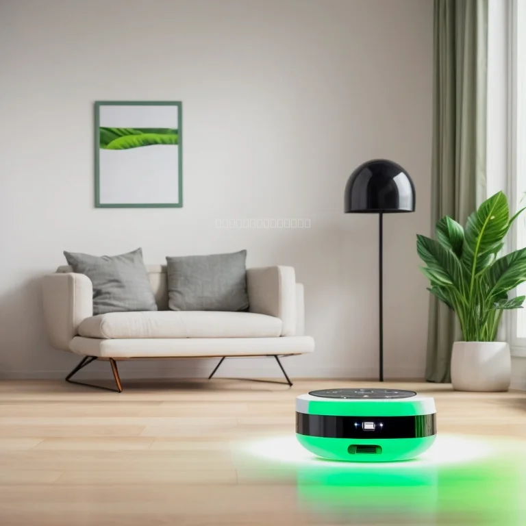 User interacting with AIComfort mobile app